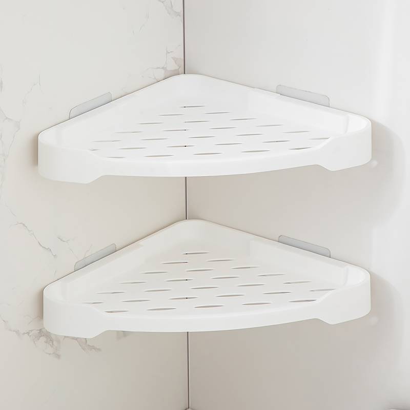 No-Drill Bathroom & Kitchen Shelf